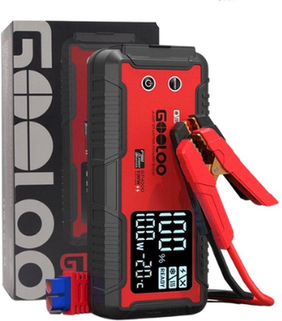 Jumpstarter 24000mAh voor auto Starthulp Jumpstarters