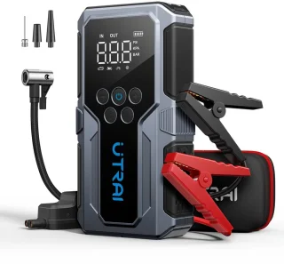 Jumpstarter 4-in-1 Powerbank 55.5WH Met Noodlicht Draadloos