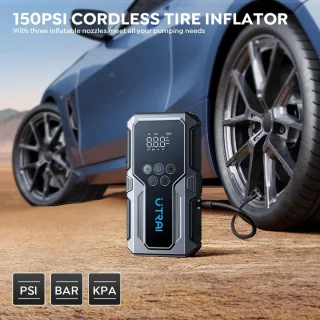 Jumpstarter 4-in-1 Powerbank 55.5WH Met Noodlicht Draadloos