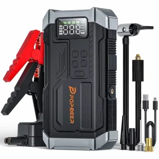 Jumpstarter 5000A – 6-in-1 startbooster voor 12V auto