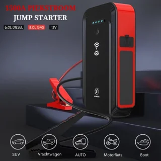 Jumpstarter 8000 mAh 12V Auto Battery Booster