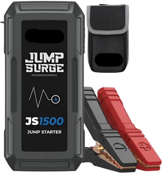 Jumpstarter Auto 12V 1500A Zwart Powerbank USB Verlichting review