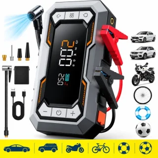 Jumpstarter auto 20000A – accubooster 12V