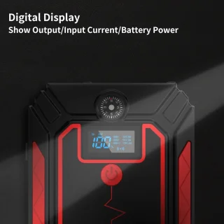 Jumpstarter Auto 2500A 10W Zwart