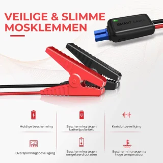 Jumpstarter Auto - Acculader - Rood
