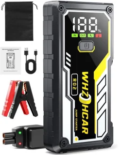 Jumpstarter Auto Powerbank - 12 volt lithium-ionbatterij