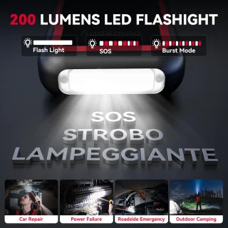 Jumpstarter Autoaccu-oplader 12V Startkabel