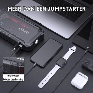 Jumpstarter Draagbare Auto Starthulp 2500A 20800mAh