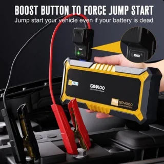 Jumpstarter draagbare lithium accu