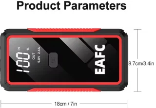 Wat vinden we goed aan de Jumpstarter Draagbare Startlader Auto