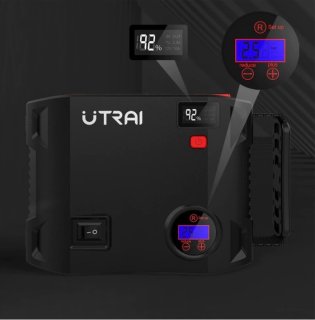 Jumpstarter met Compressor en Zaklamp - Startbooster voor Auto