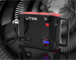 Jumpstarter met Compressor en Zaklamp - Startbooster voor Auto
