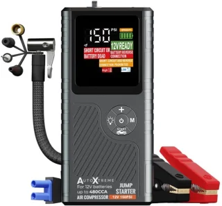 Jumpstarter met compressor