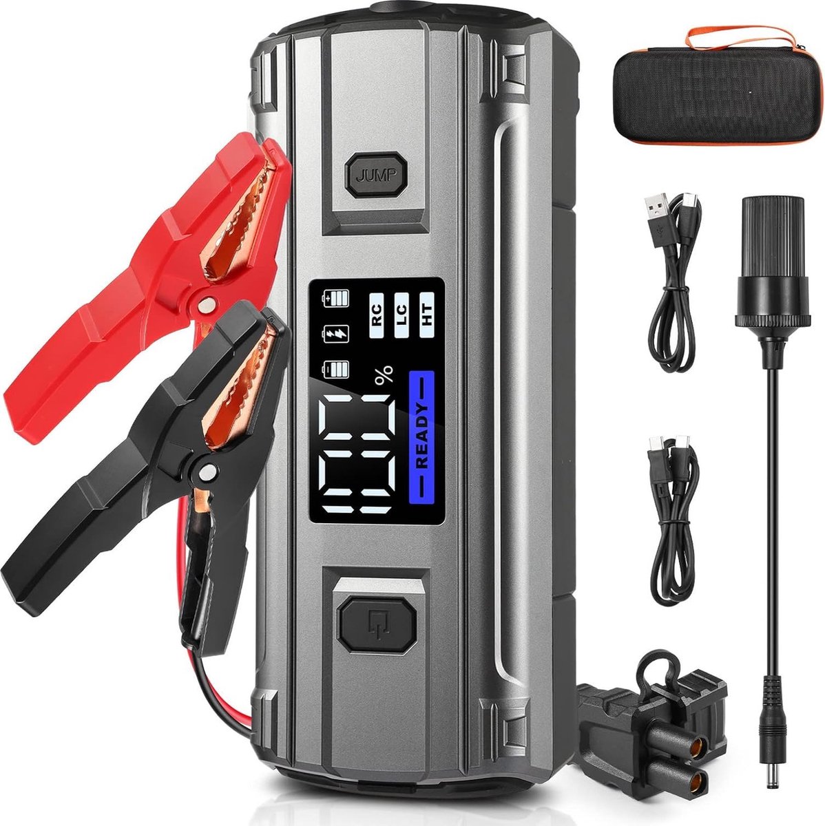 Jumpstarter PD 60W Powerbank 12V Autostarthulp