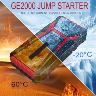 Jumpstarter powerbank 2000A voor auto