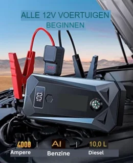 Jumpstarter powerbank 26800mAh voor auto