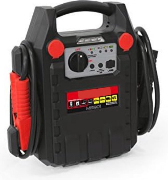 Krachtige compacte starter met compressor — veelbelovend voor onderweg