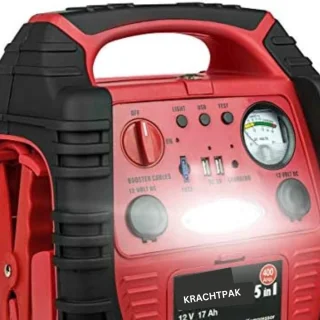 Jumpstarter Powerbank met Compressor Auto Starthulp