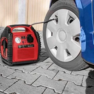 Jumpstarter Powerbank met Compressor Auto Starthulp