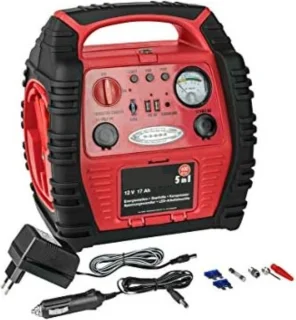 Jumpstarter Powerbank met Compressor Auto Starthulp