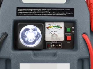 Jumpstarter Powerbank met Compressor