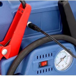 Jumpstarter powerbank met compressor