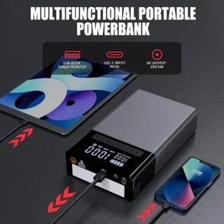 Jumpstarter Powerbank Met Compressor Voor Auto