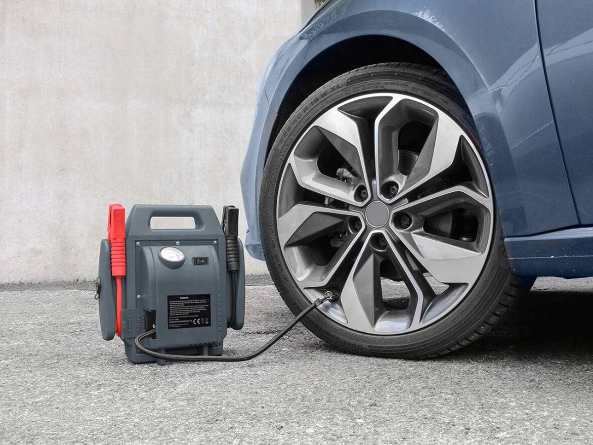 Wat vinden we goed aan de Jumpstarter Powerbank Met Compressor Voor Auto