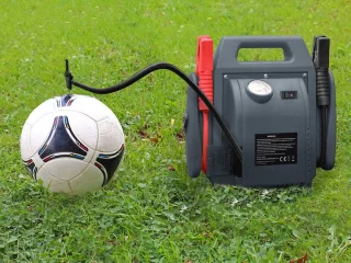 Jumpstarter Powerbank Met Compressor Voor Auto