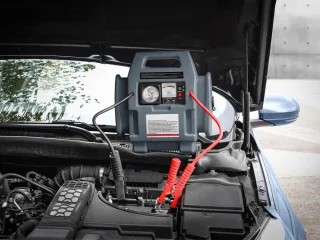 Jumpstarter Powerbank Met Compressor Voor Auto