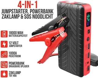 Jumpstarter Powerbank Starthulp Auto