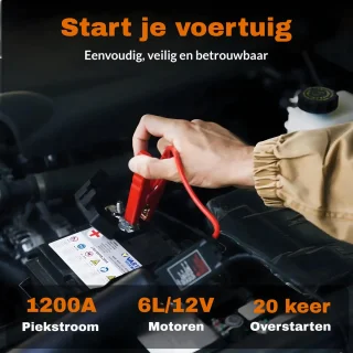 Jumpstarter Pro 1000A 12.000mAh 6-in-1