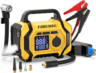 De Jumpstarter Startbooster met compressor en powerbank in één oogopslag