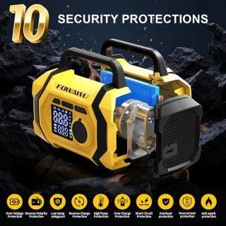 Wat vinden we goed aan de Jumpstarter Startbooster met compressor en powerbank