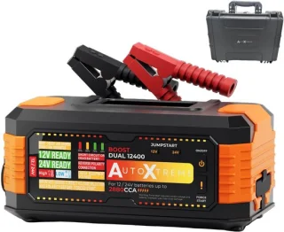 Jumpstarter starthulp 12V/24V