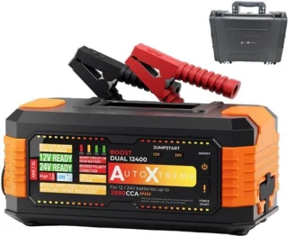 Jumpstarter starthulp 12V/24V