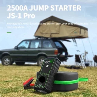Jumpstarter voor auto – 12 V – zwart