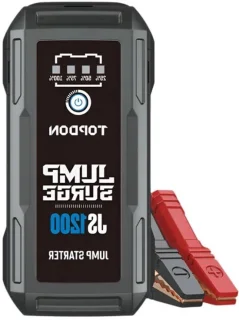 Jumpstarter voor auto 12v zwart