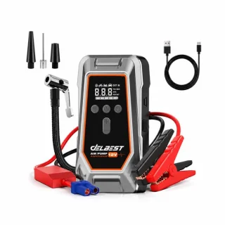 Jumpstarter voor auto met luchtcompressor 1000A
