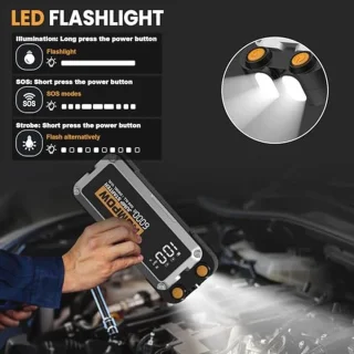 Jumpstarter voor auto