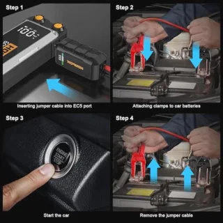 Jumpstarter voor auto