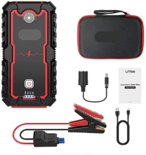 Jumpstarter voor auto zwart