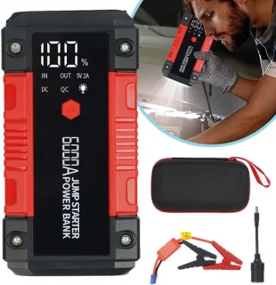 Jumpstarter voor de auto 12V