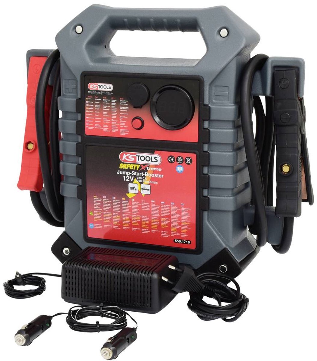De KS Tools Jumpstarter 12V 700A in één oogopslag