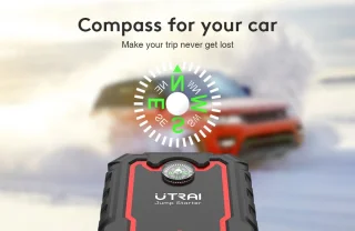 KTN® Jumpstarter 2000A 22000mAh Auto Startkabel Met Powerbank