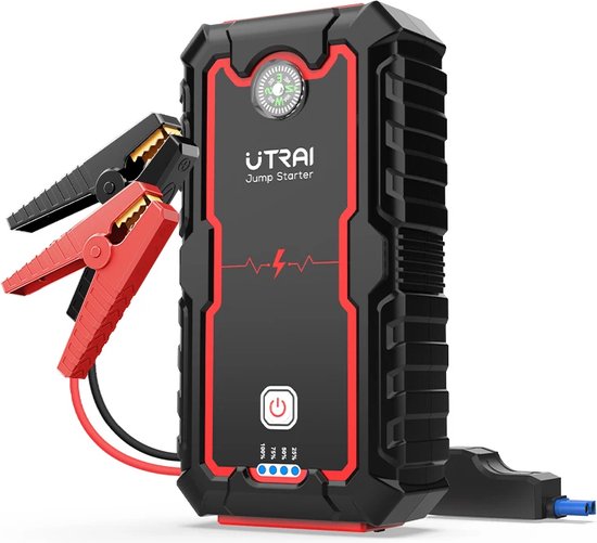 KTN® Jumpstarter 2000A — compacte starthulp met powerbank en zaklamp