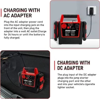 Lexium Jumpstarter Auto Powerbank Met Compressor