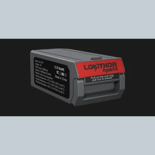 Lokithor LiFePO4 accu voor ApartX Jumpstarter 12V