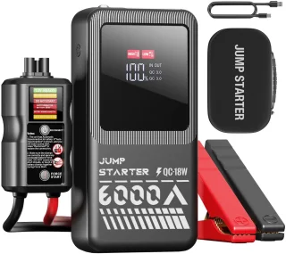 De MakkelijkMooi JumpStarter 12V Auto Startapparaat in één oogopslag