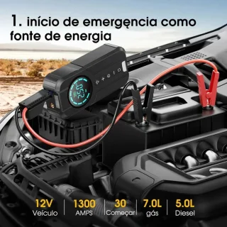 Mila Shop Jumpstarter Auto 1000A 8400mAh 4-in-1